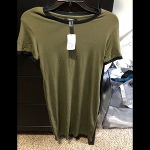 NEVER WORN WITH TAGS OLIVE DRESS